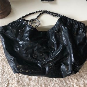 Chanel Cabas Spirit Patent Leather Tote